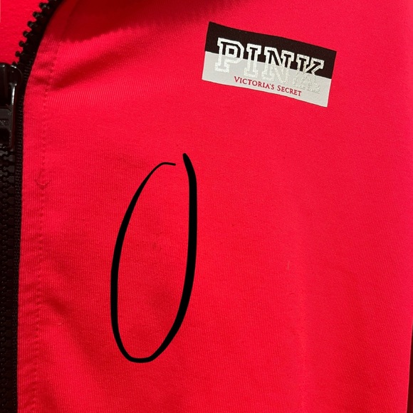 PINK BY VS FLEECE ACTIVE PULLOVER - Picture 3 of 4